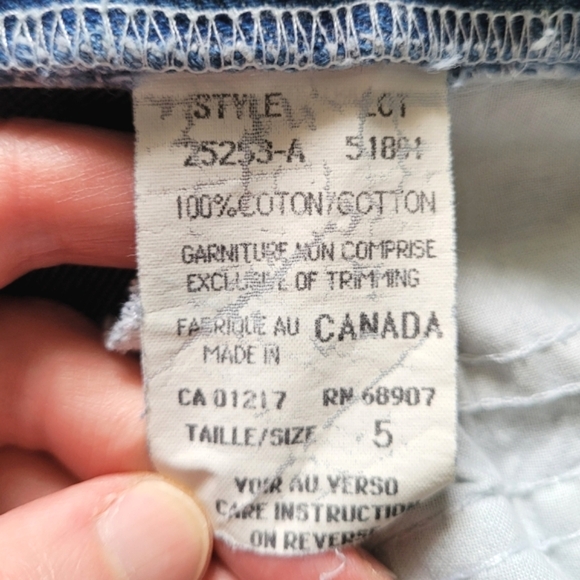 2/$40 🍩 Vintage Y2K Le Château Flare Leg Jeans - Picture 6 of 10